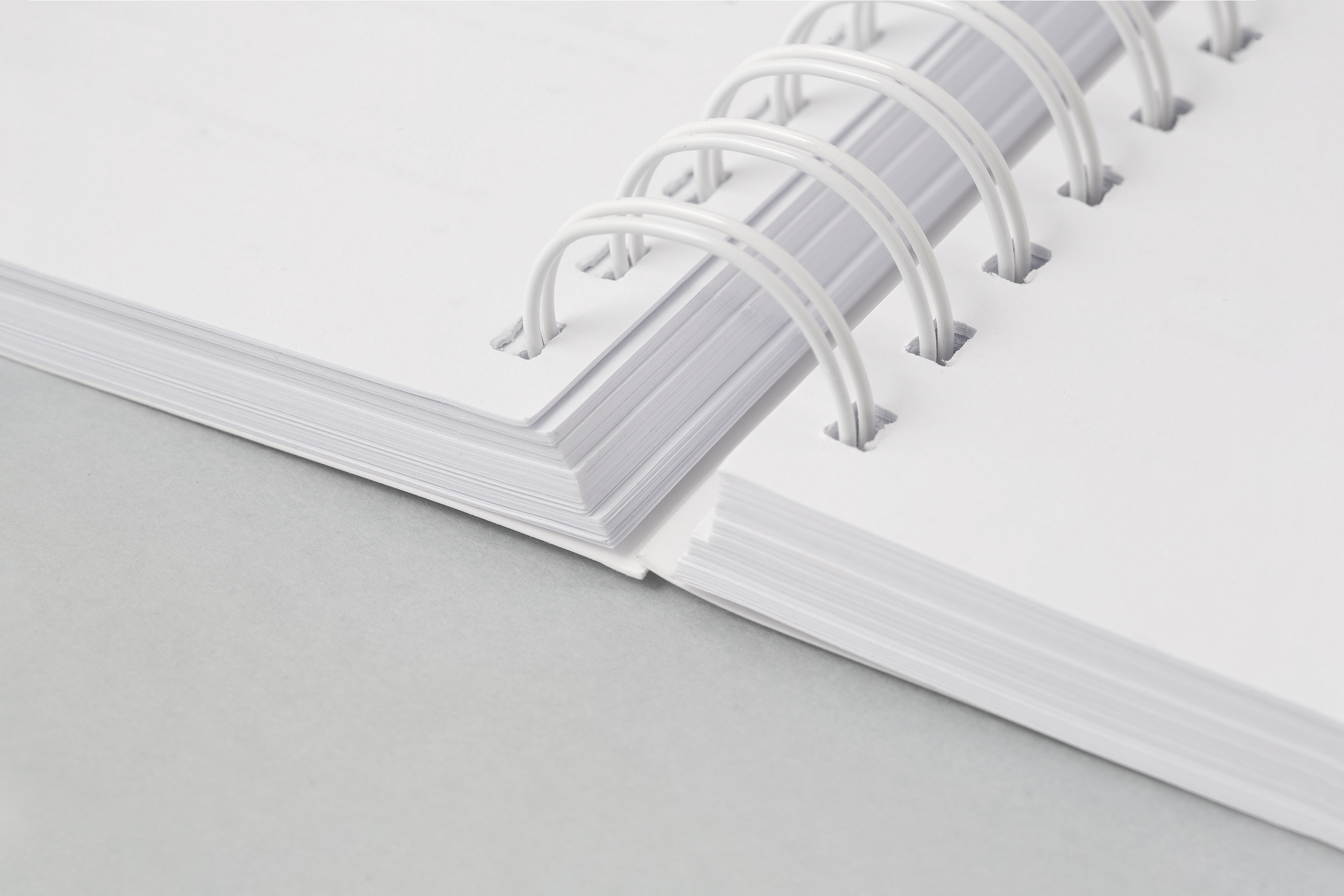 Livre Bindart carnet à anneaux ouvert
