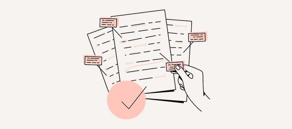 Illustration d'une relecture de livre